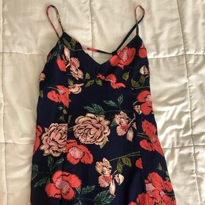 Floral dress size small